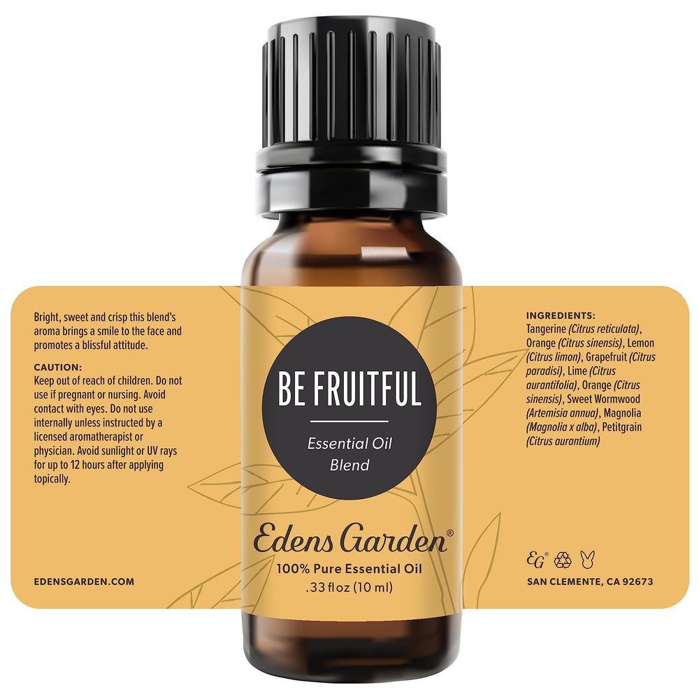 Be Fruitful essential oil being used for diffusing and aroma