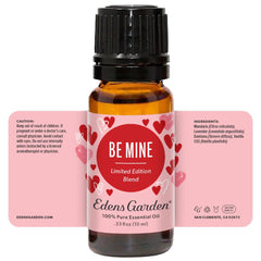 Be Mine bottle beside candle and diffuser setup