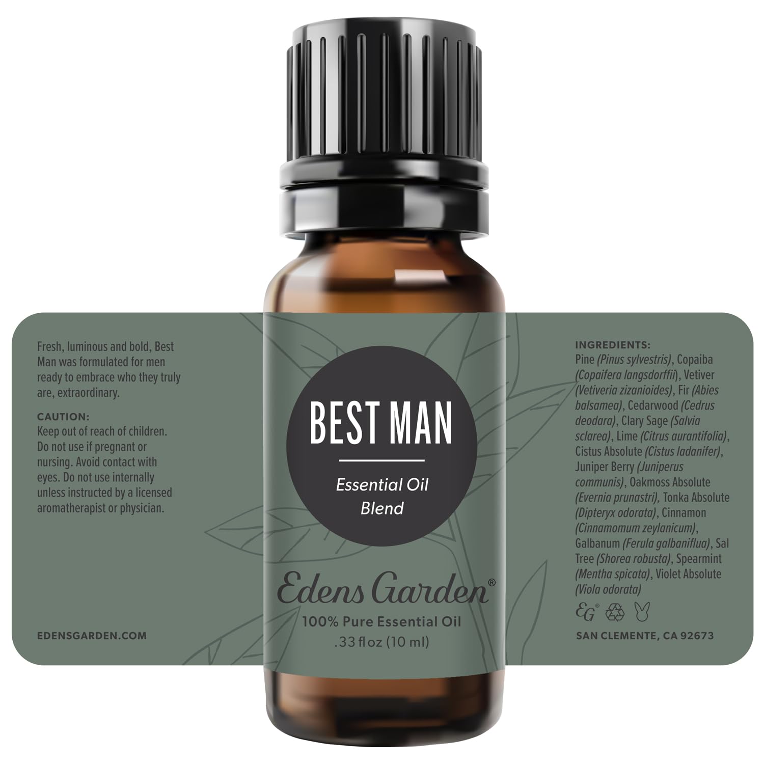 Nine bottles of Edens Garden Best Man Essential Oil Blend