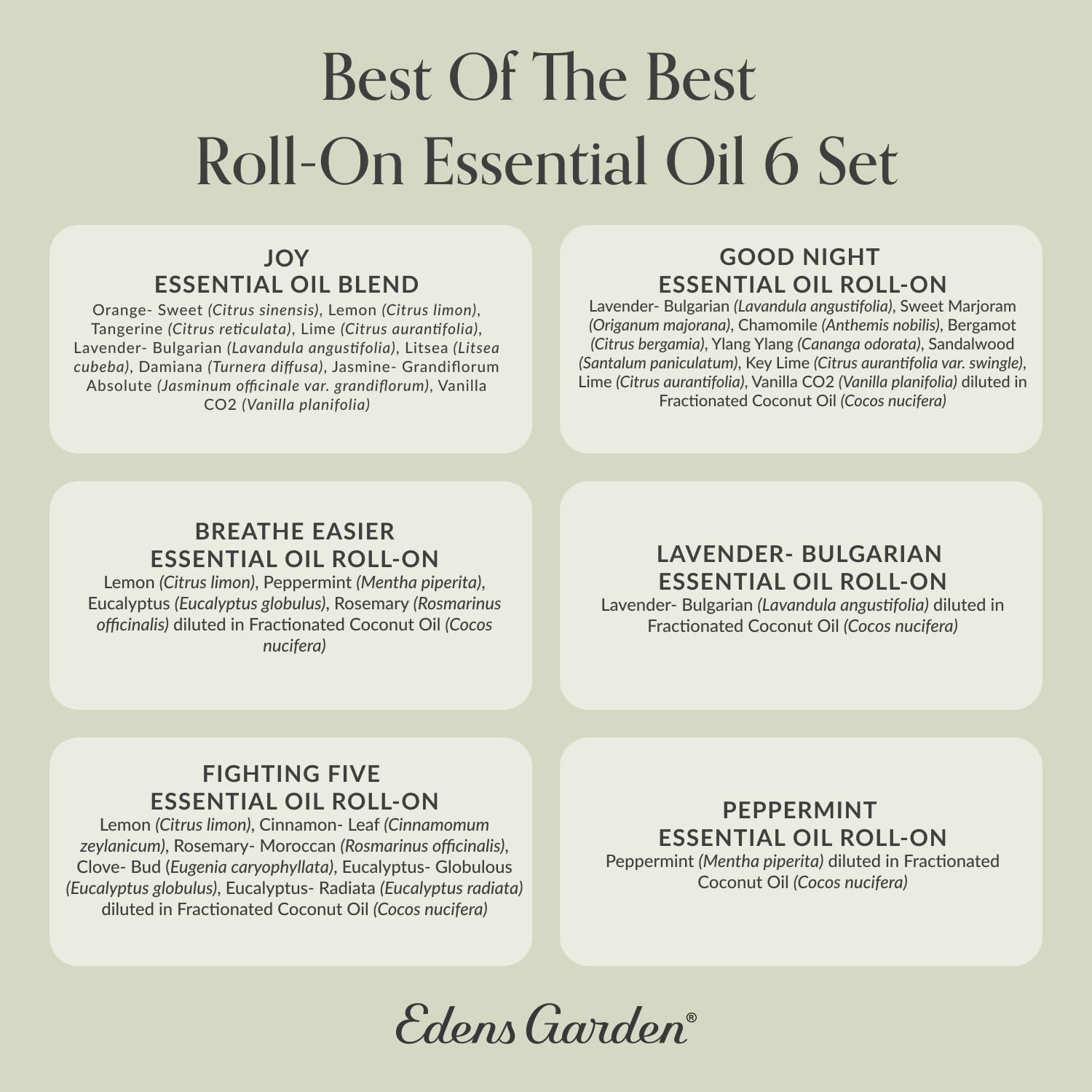 Lifestyle image of wellness with Edens Garden roll-ons