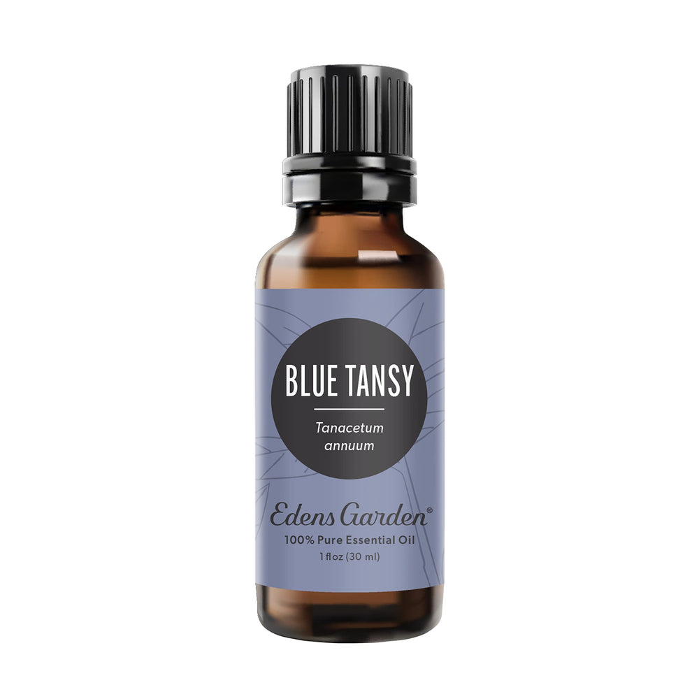 Blue Tansy essential oil bottle with dropper, 30 ml