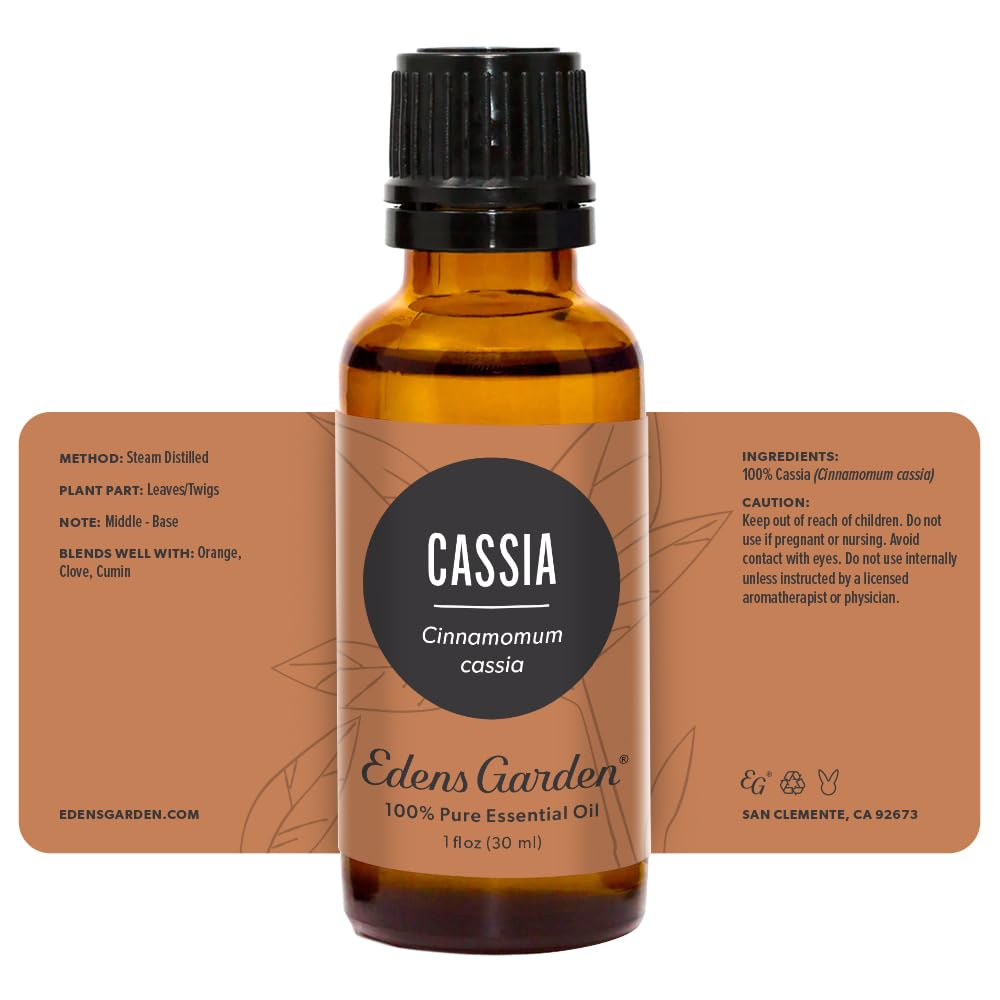 Batch information and packaging of Cassia essential oil