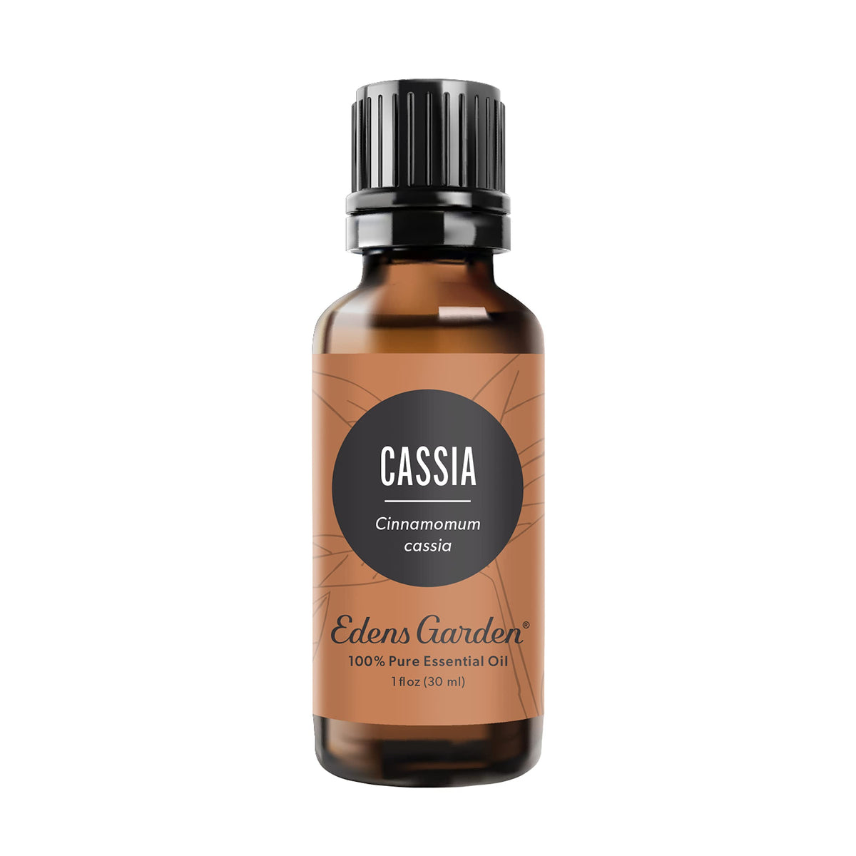 Edens Garden Cassia Essential Oil bottle front view (30 ml)