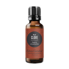 Edens Garden Clove Bud Essential Oil bottle 30 ml on white background