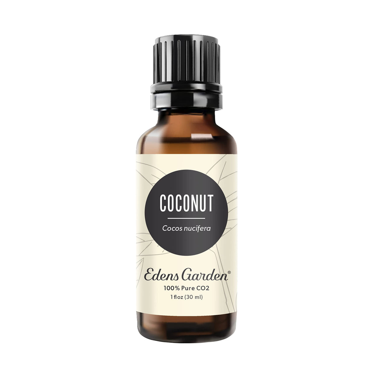 Edens Garden Coconut CO2 Essential Oil bottle 30 ml with label