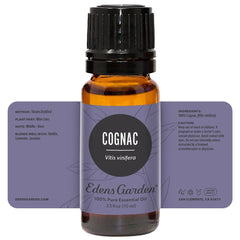 Edens Garden Cognac Essential Oil 10 ml packaging and bottle