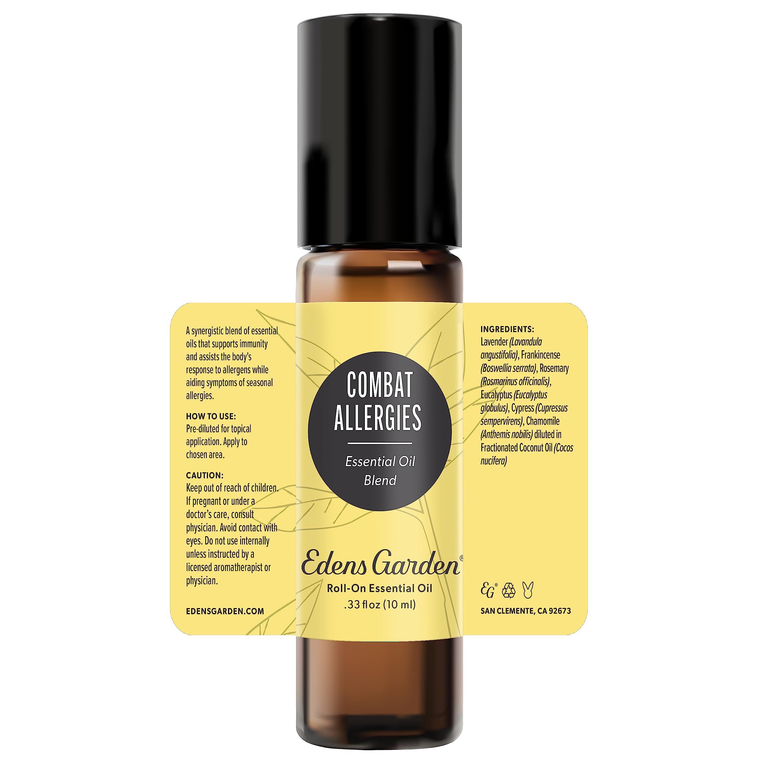 Edens Garden branding and product packaging