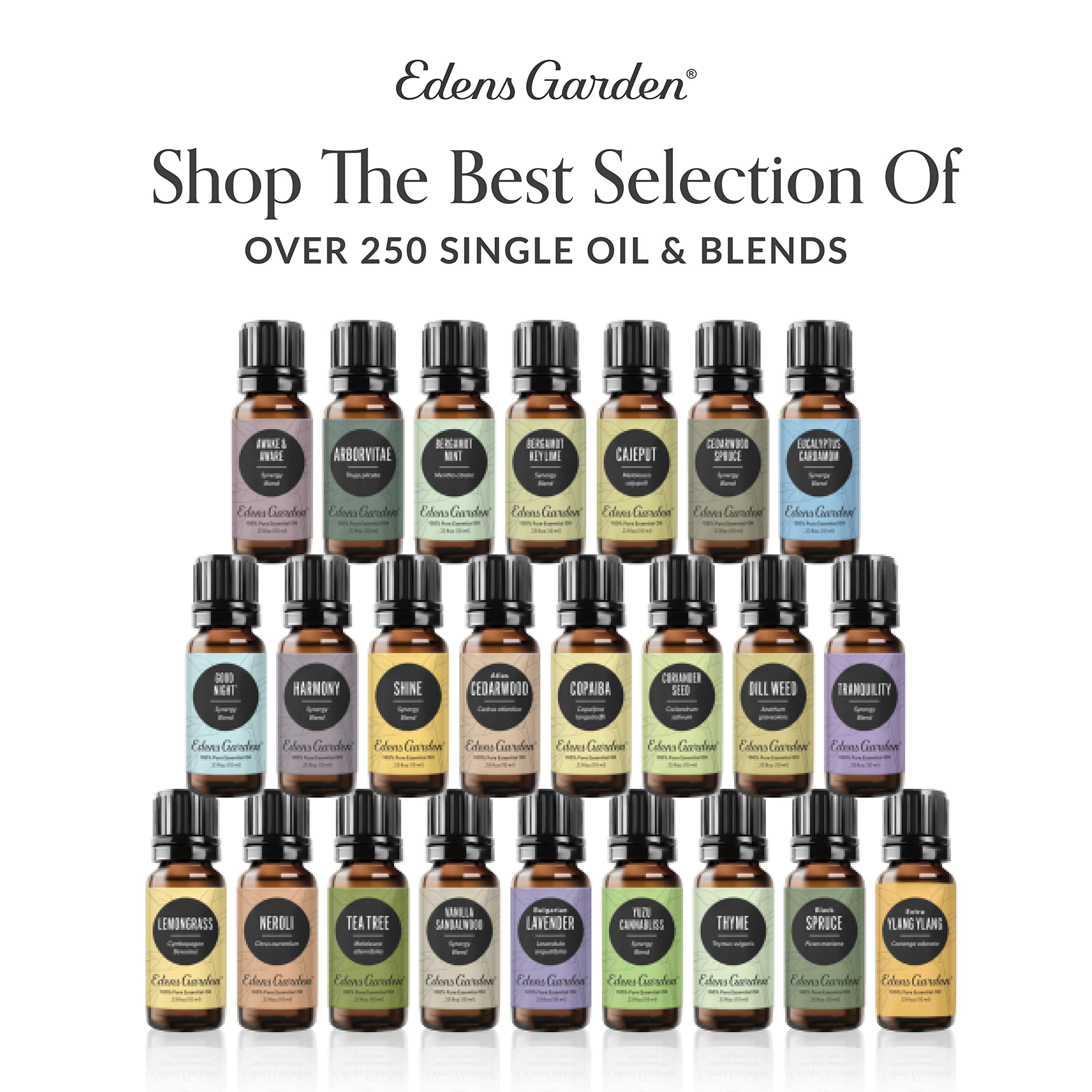 Stress Blend 1 10 ml bottle from Edens Garden De-Stress 6 Set