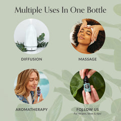 The Good Life essential oil 10 ml bottle from Edens Garden De-Stress 6 Set