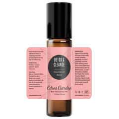 Lifestyle shot of Detox & Cleanse roll-on with diffuser for wellness