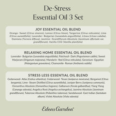 A diffuser ready aromatherapy scene using Edens Garden oils
