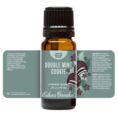 Edens Garden branding and labeling for Double Mint Cookie blend