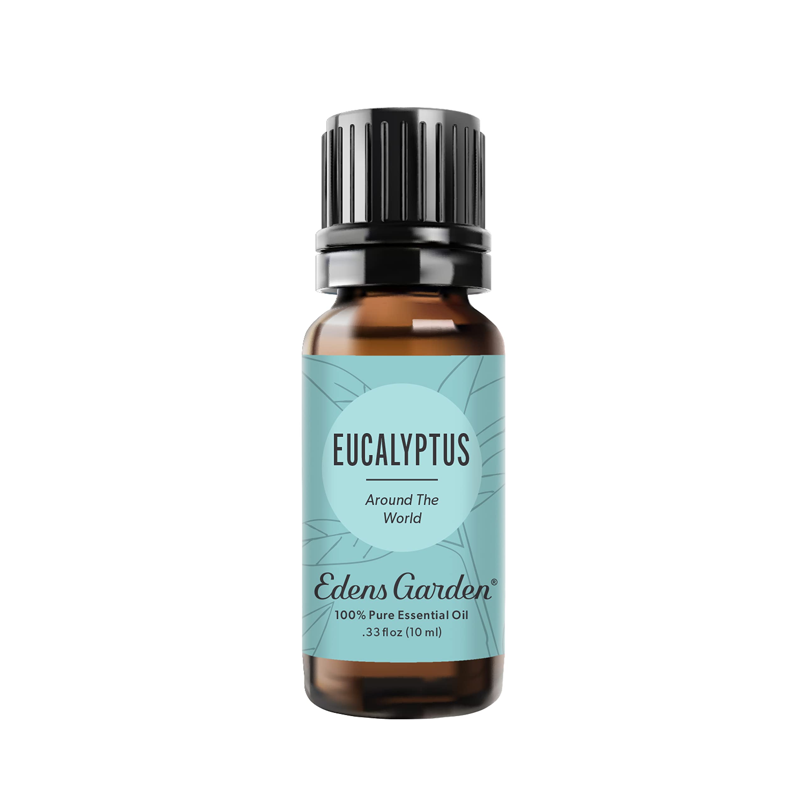 Edens Garden Eucalyptus Around The World essential oil bottle labeled 10 ml