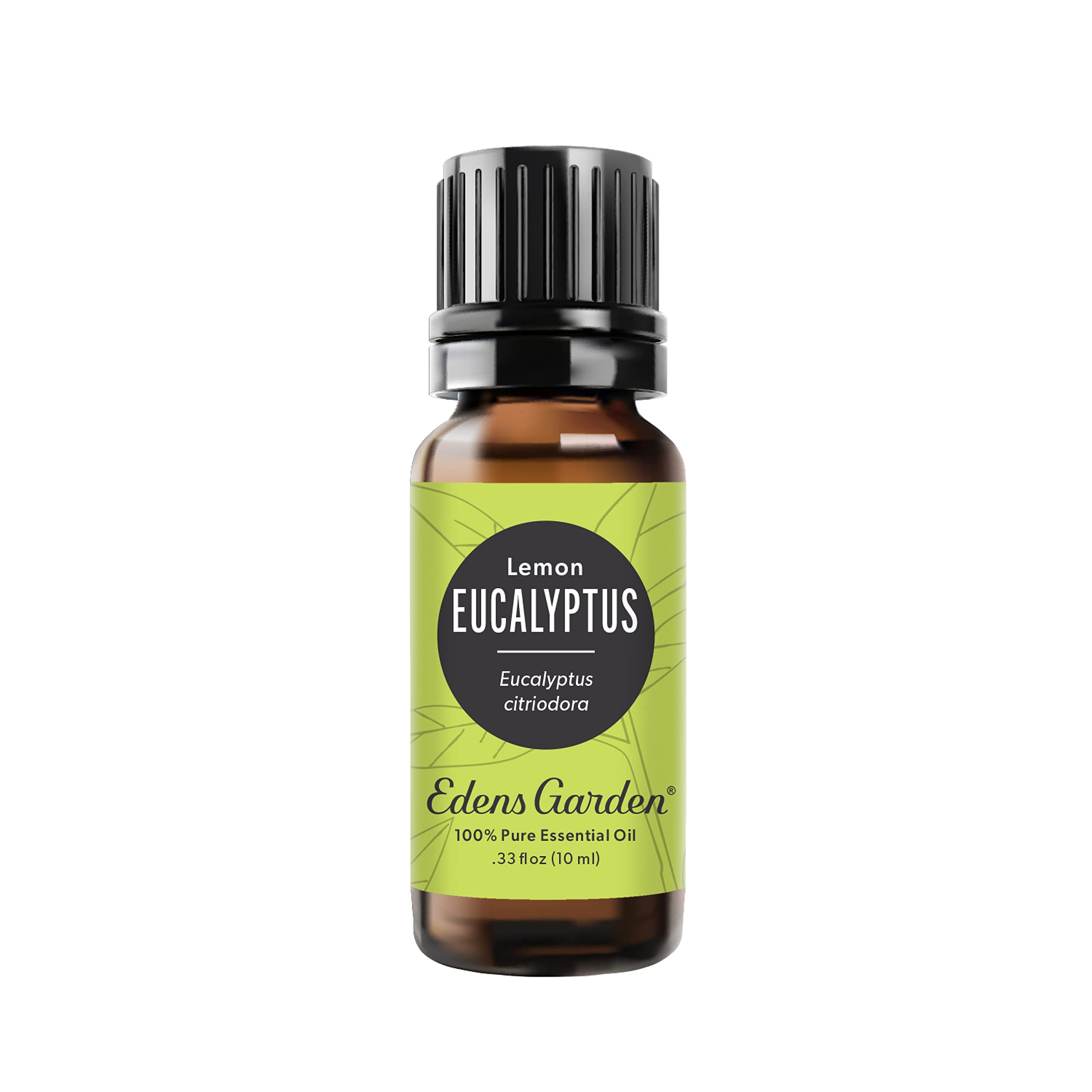 Front view of Edens Garden Eucalyptus Lemon essential oil 10 ml bottle