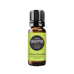 Front view of Edens Garden Eucalyptus Lemon essential oil 10 ml bottle