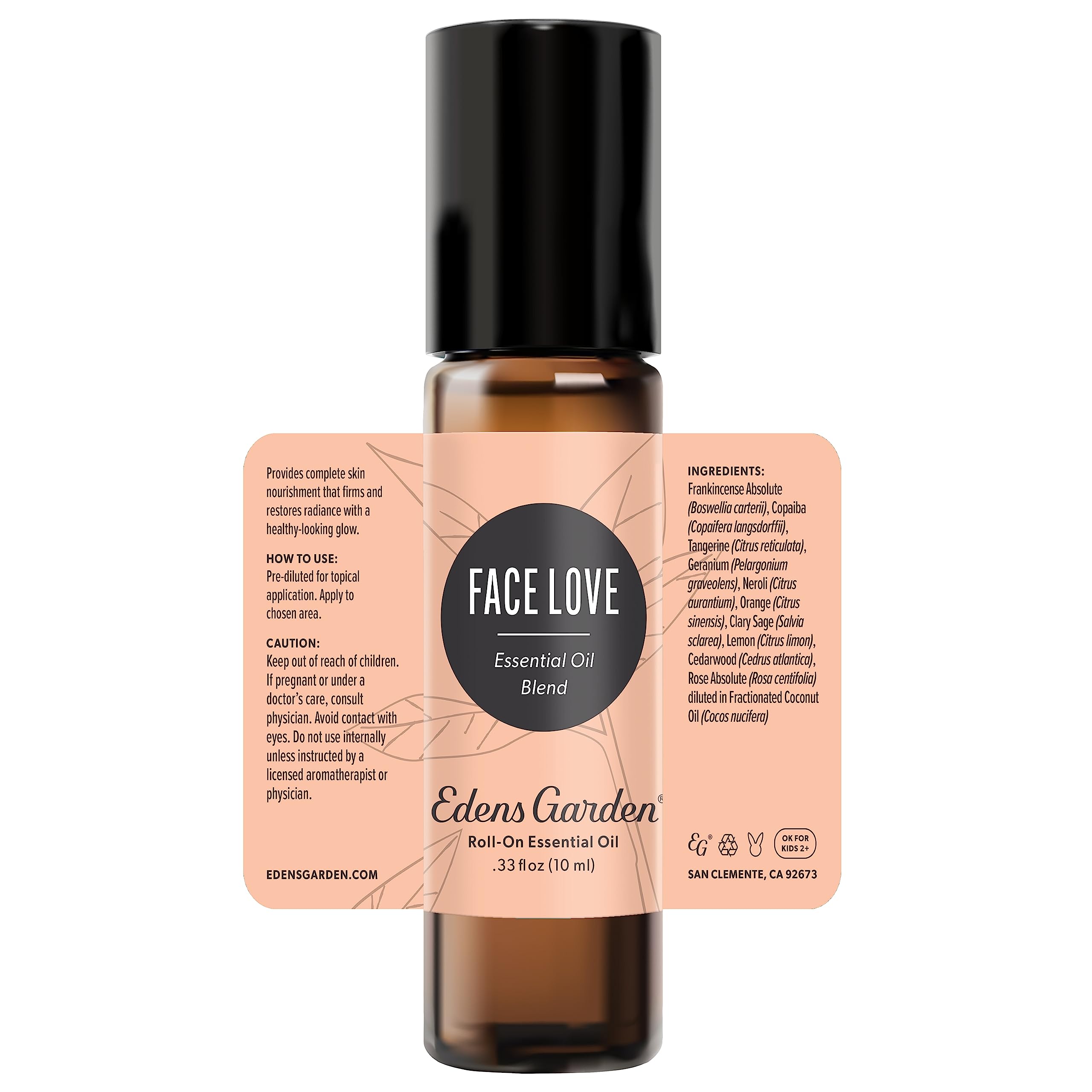 Natural essential oil blend designed for skin health and wellness