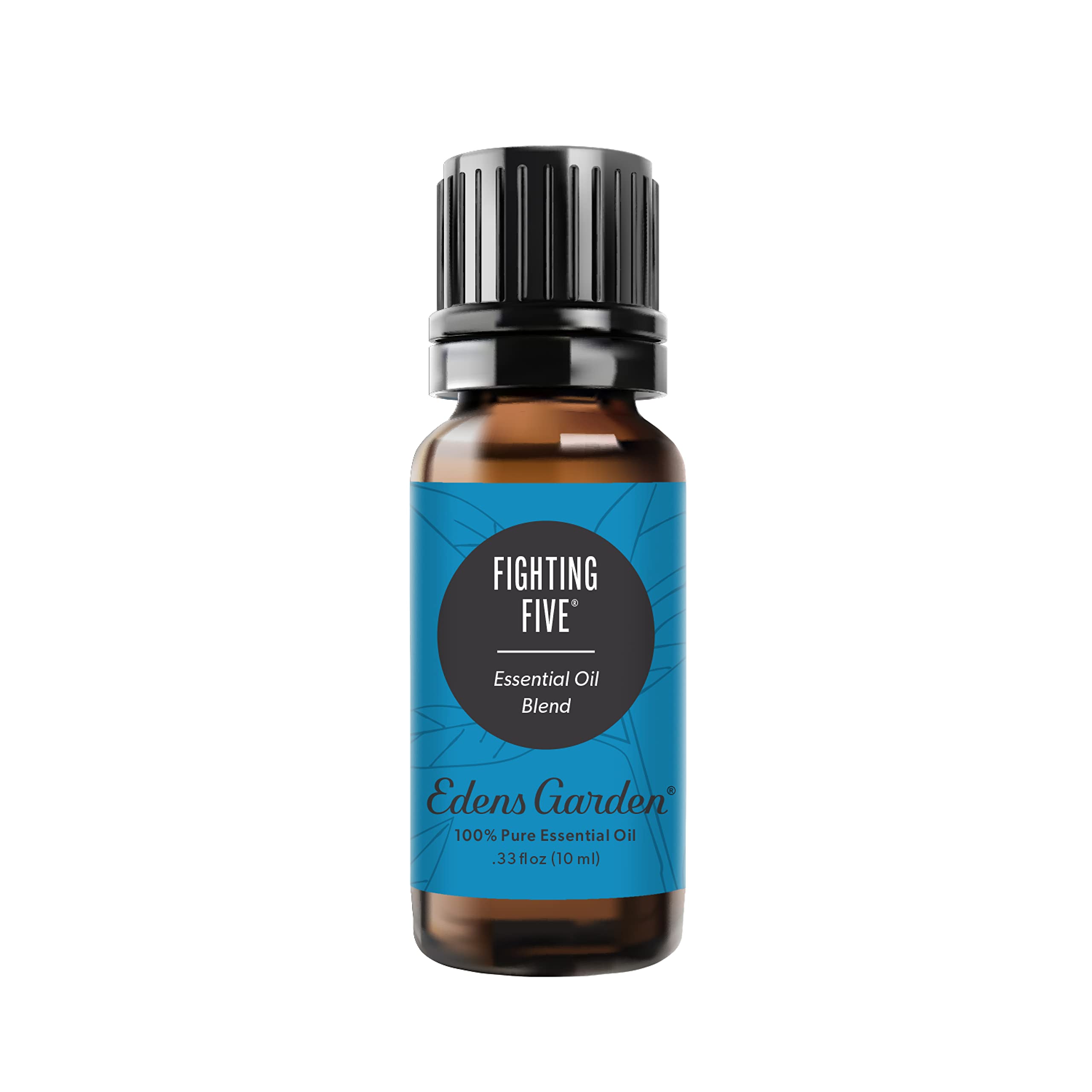 Edens Garden Fighting Five essential oil bottle with 10 ml size