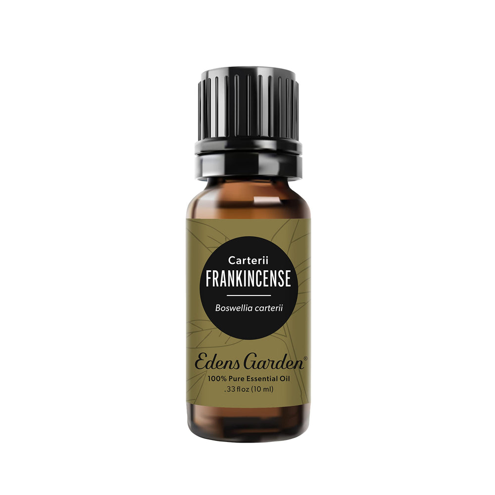 Edens Garden Frankincense Carterii essential oil bottle 10 ml on white