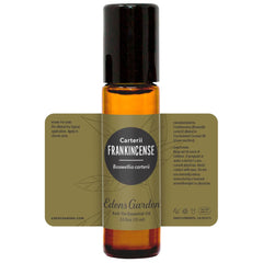 Edens Garden brand logo with Frankincense Carterii roll-on
