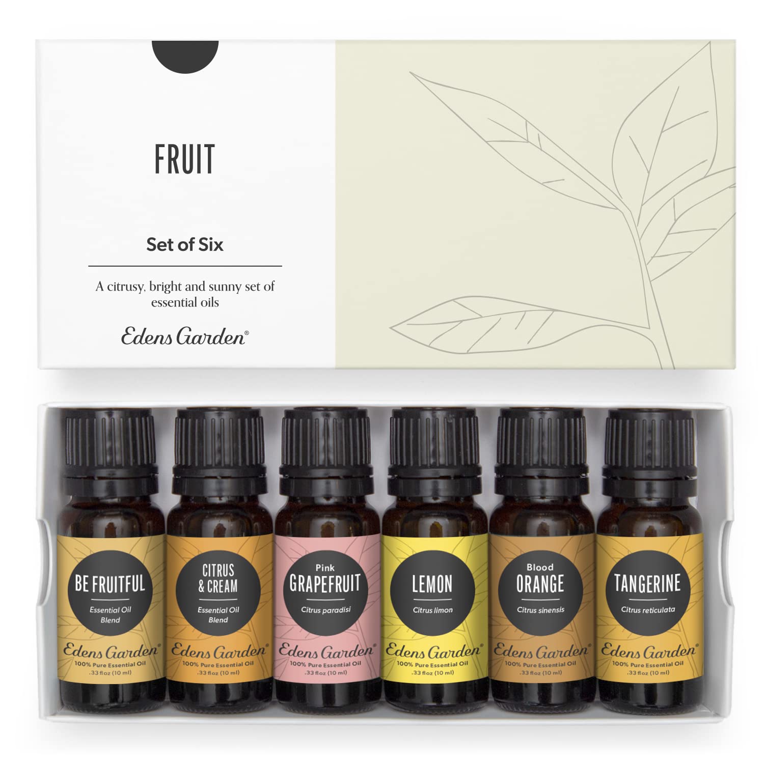 Be Fruitful essential oil bottle from Edens Garden Fruit 6 Set