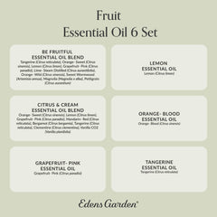 Edens Garden Fruit 6 Set packaging box