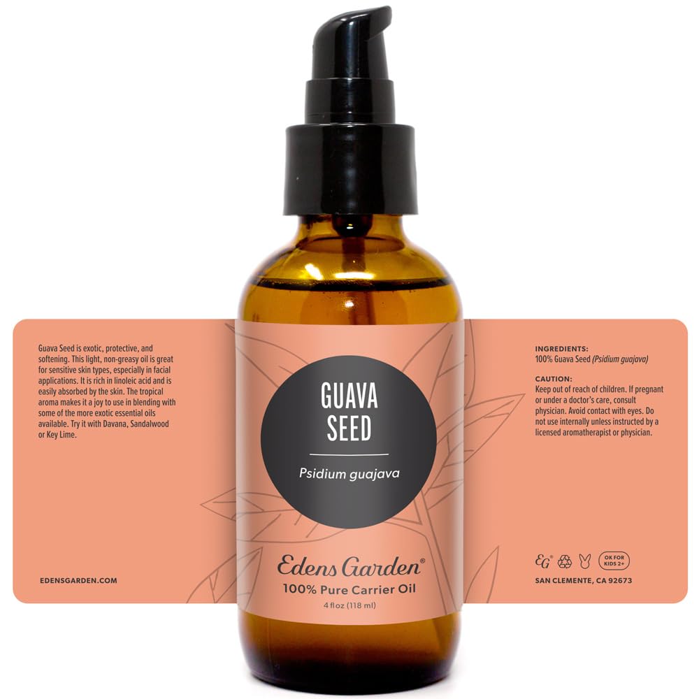 Skincare routine with Guava Seed Carrier Oil