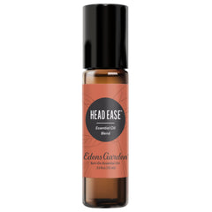 Head Ease essential oil roll-on bottle with Edens Garden label