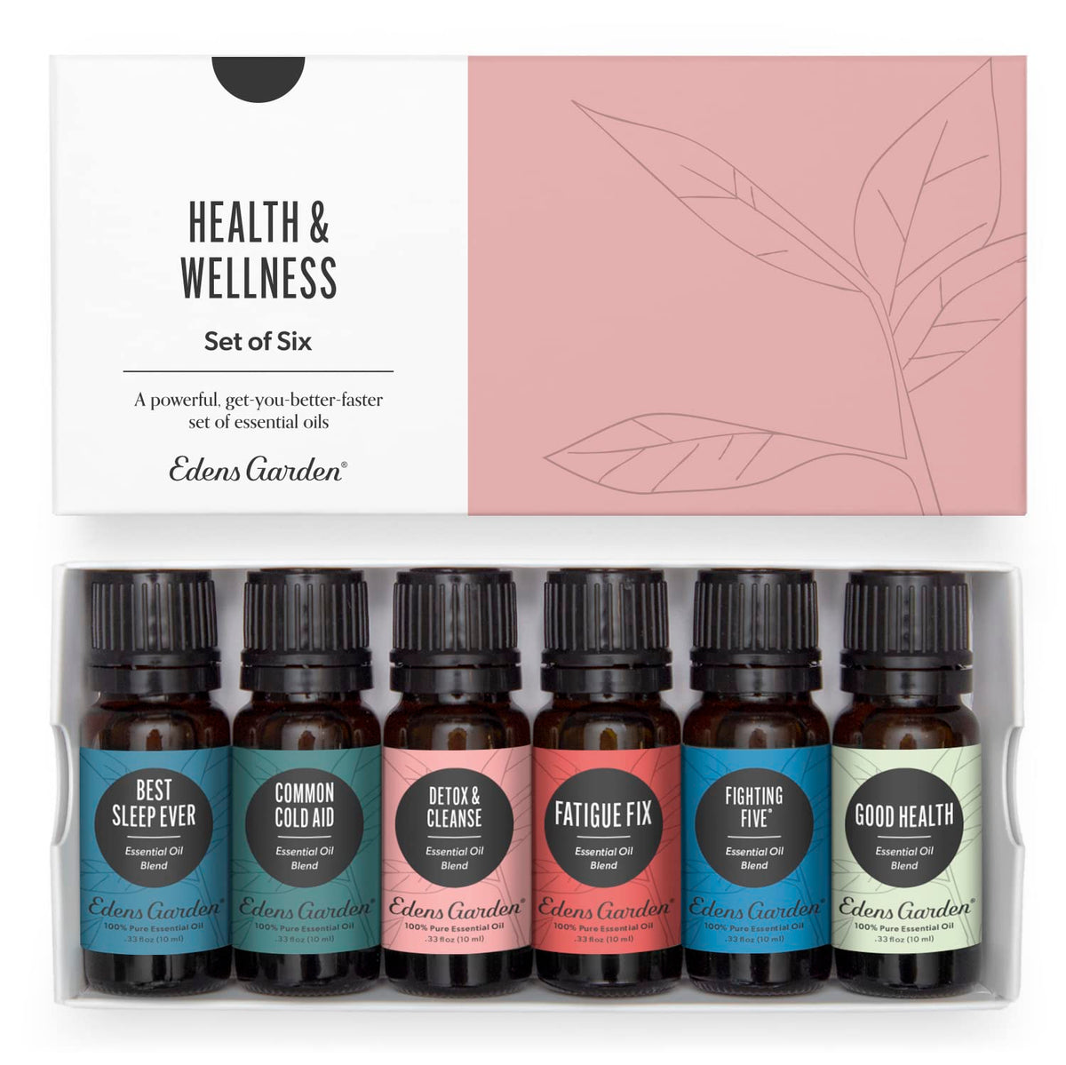 Edens Garden Health & Wellness 6-Pack essential oils display