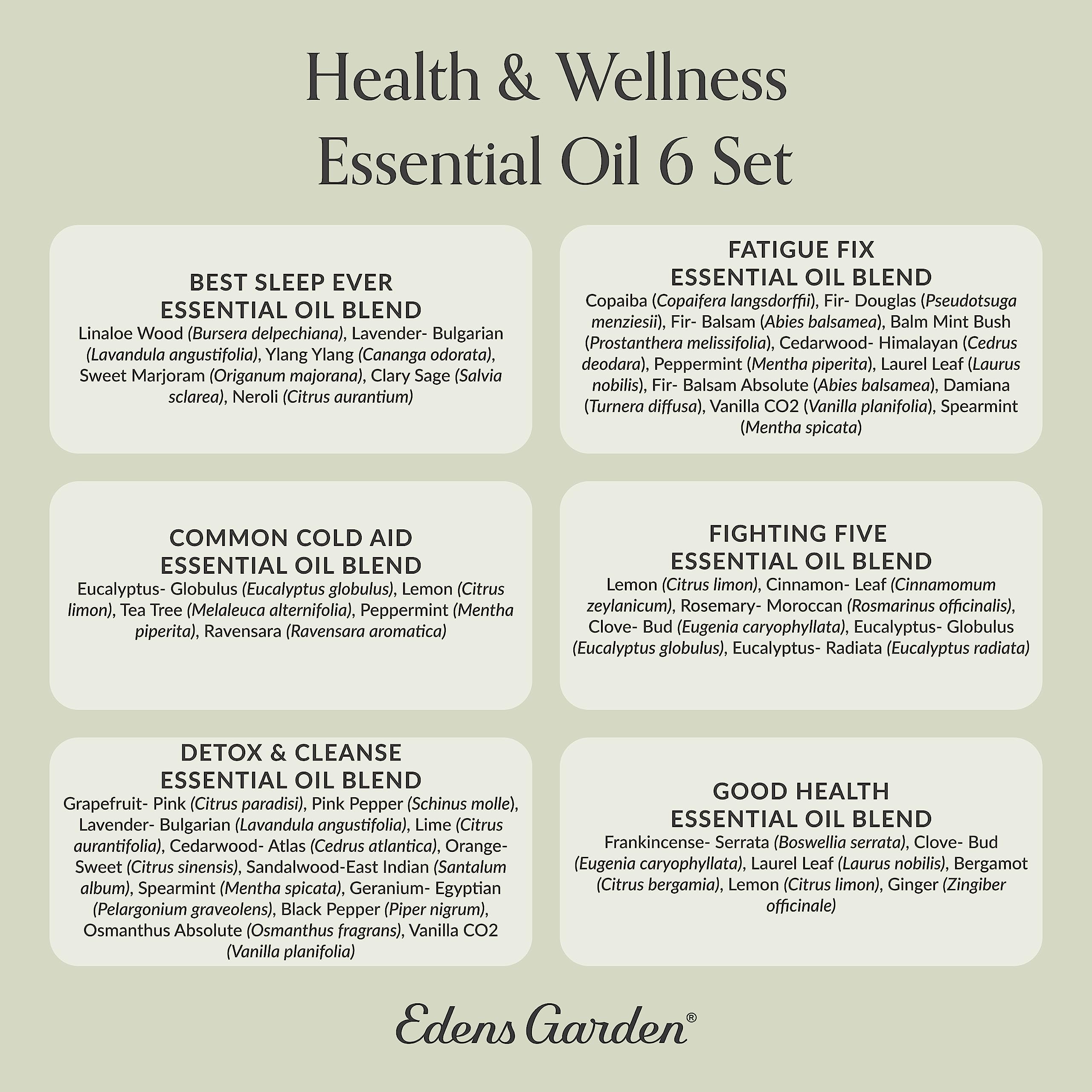 Diffuser with Edens Garden essential oils