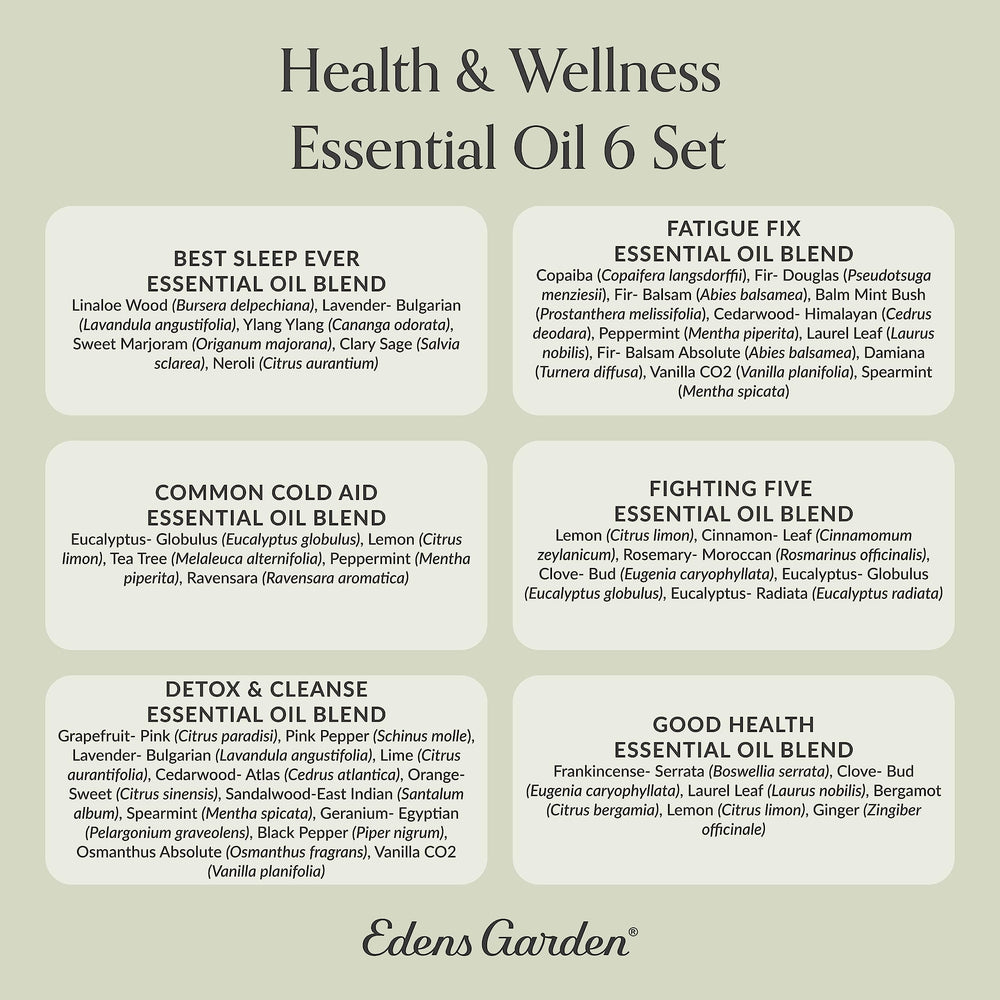 Diffuser with Edens Garden essential oils