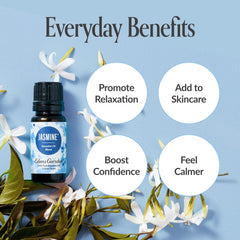 Close-up of Jasmine Grandiflorum and Jasmine Sambac oils