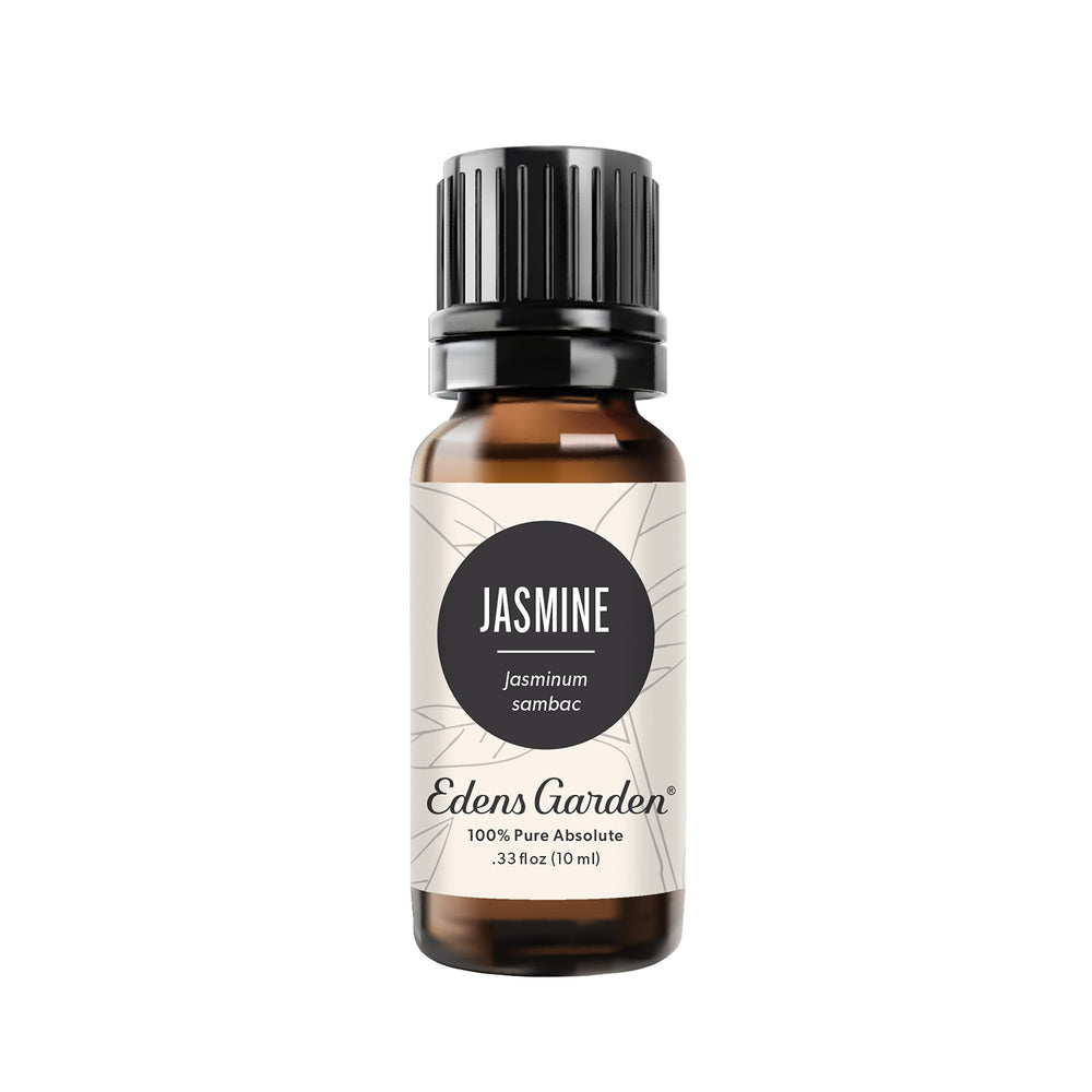 Bottle of Edens Garden Jasmine Sambac Absolute Essential Oil, 10 ml
