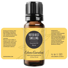 Kid-safe Edens Garden essential oil bottle on a table