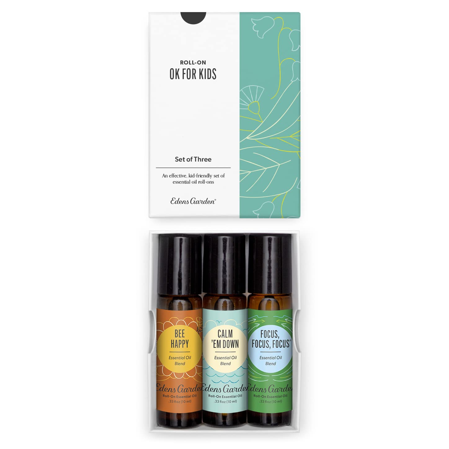 Bee Happy roll-on 10ml bottle for kids