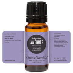Lifestyle shot: Lavender Bulgarian essential oil used in skincare and diffusing