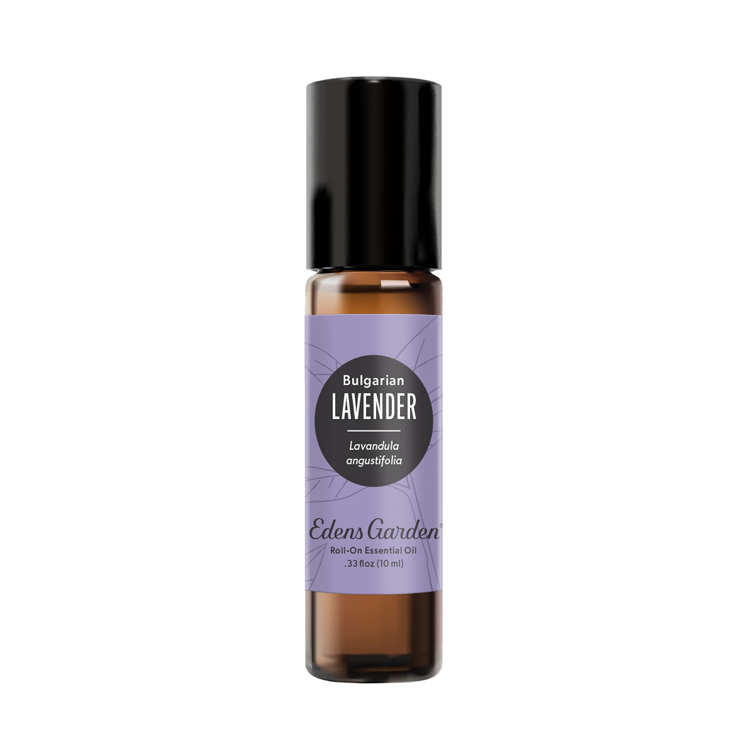 Edens Garden Lavender Bulgarian essential oil roll-on bottle with 10 ml