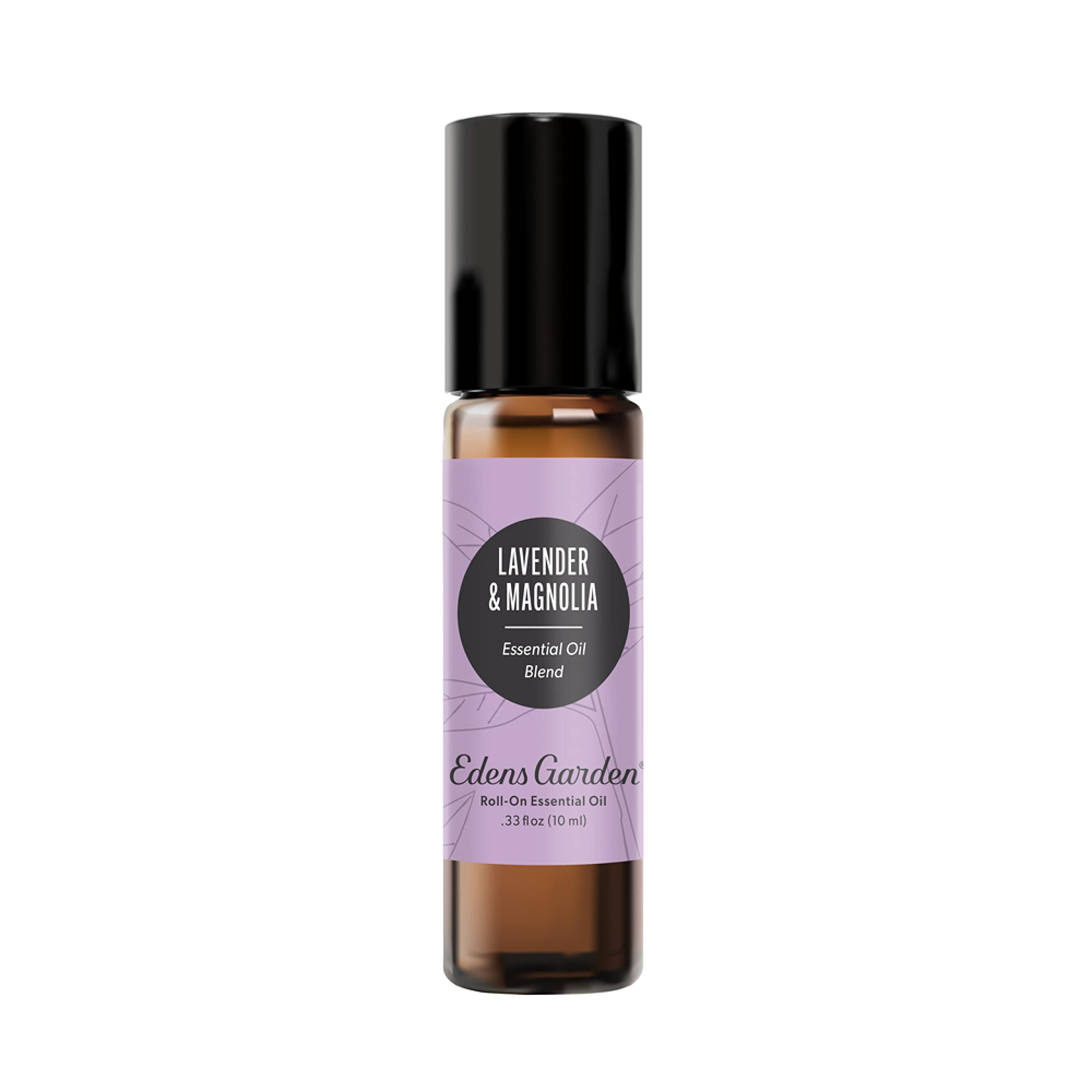 Edens Garden Lavender Magnolia Essential Oil Roll-On bottle front view