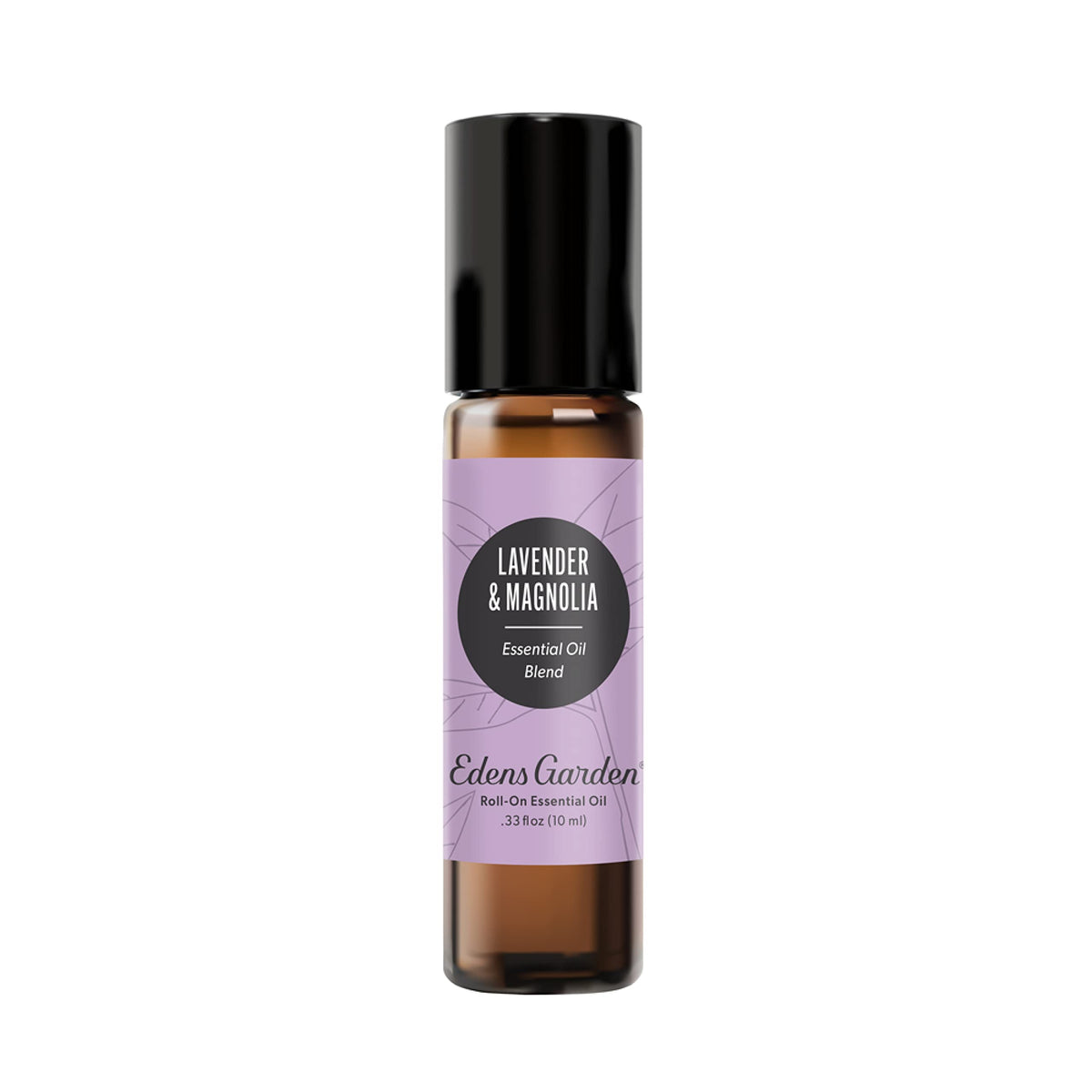 Edens Garden Lavender Magnolia Essential Oil Roll-On bottle front view