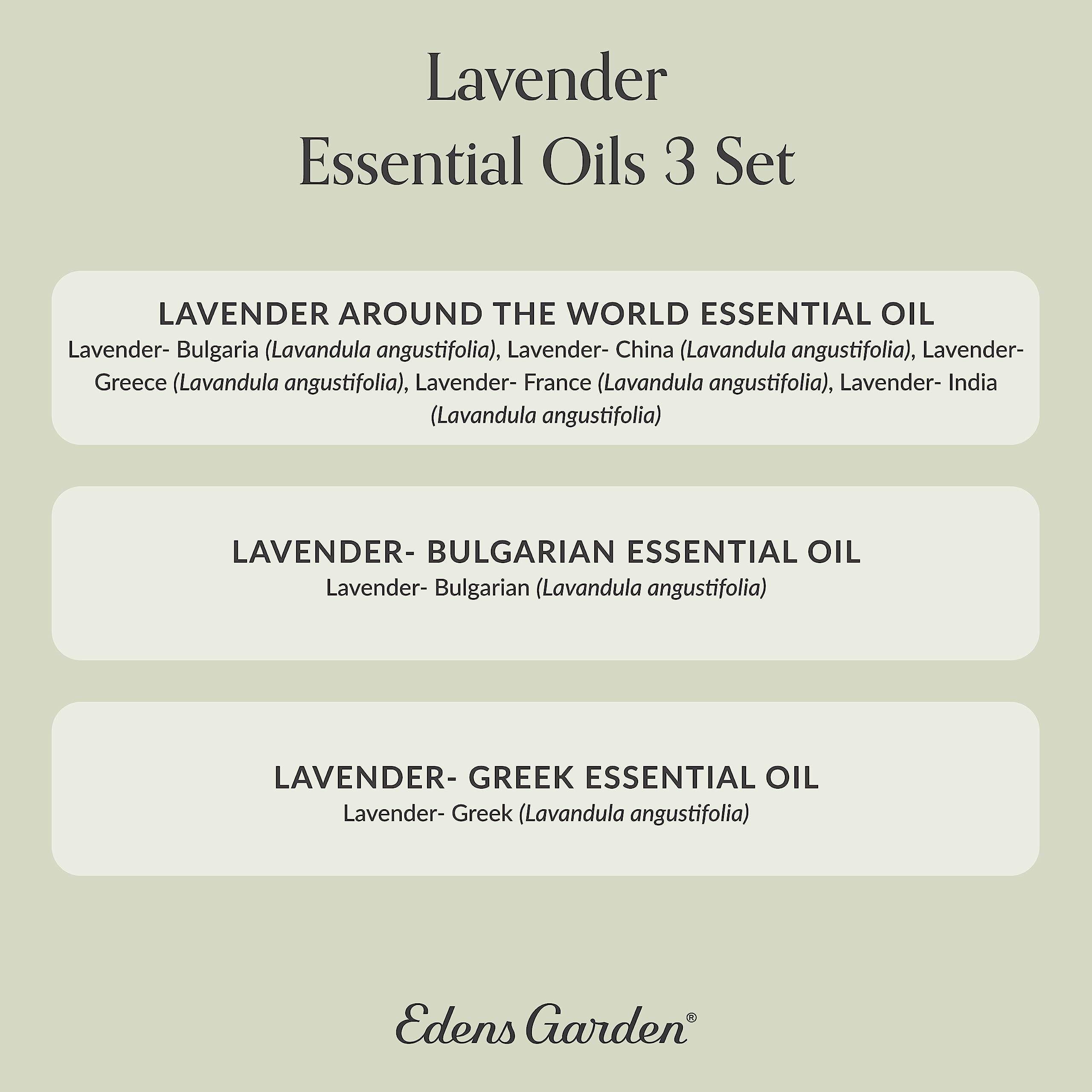 Purity certificates and labeling for lavender essential oils