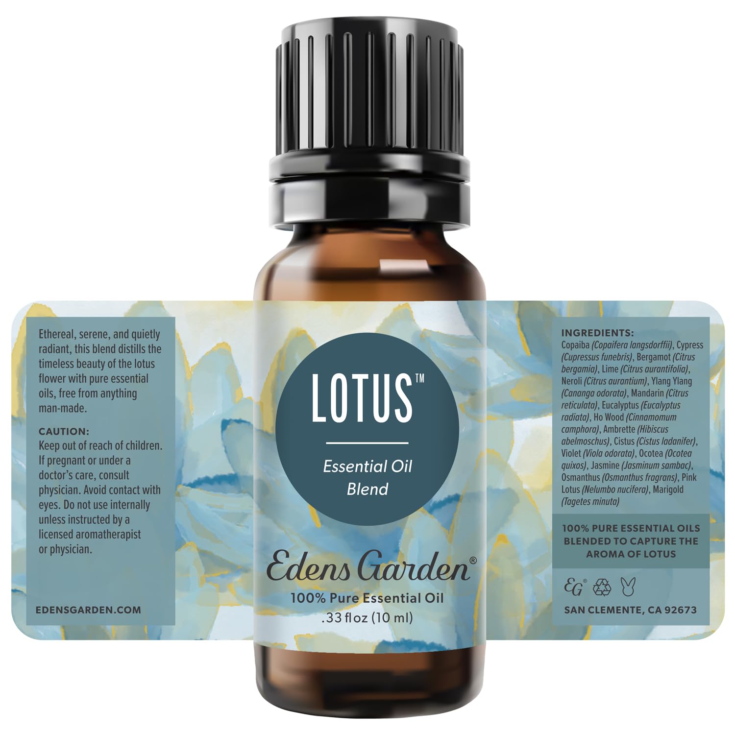 Tranquil ambiance with floral aroma from Lotus blend