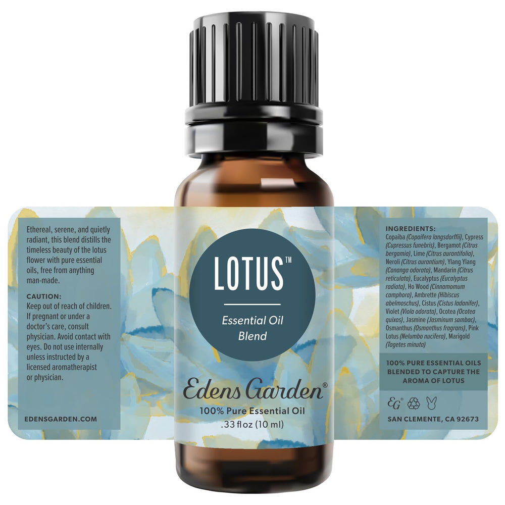Tranquil ambiance with floral aroma from Lotus blend