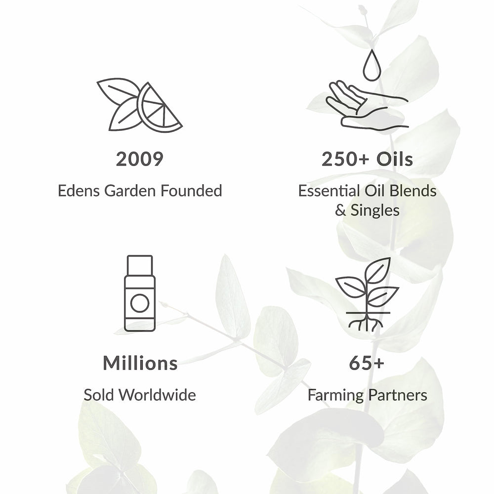 Undiluted 100% pure therapeutic-grade essential oils