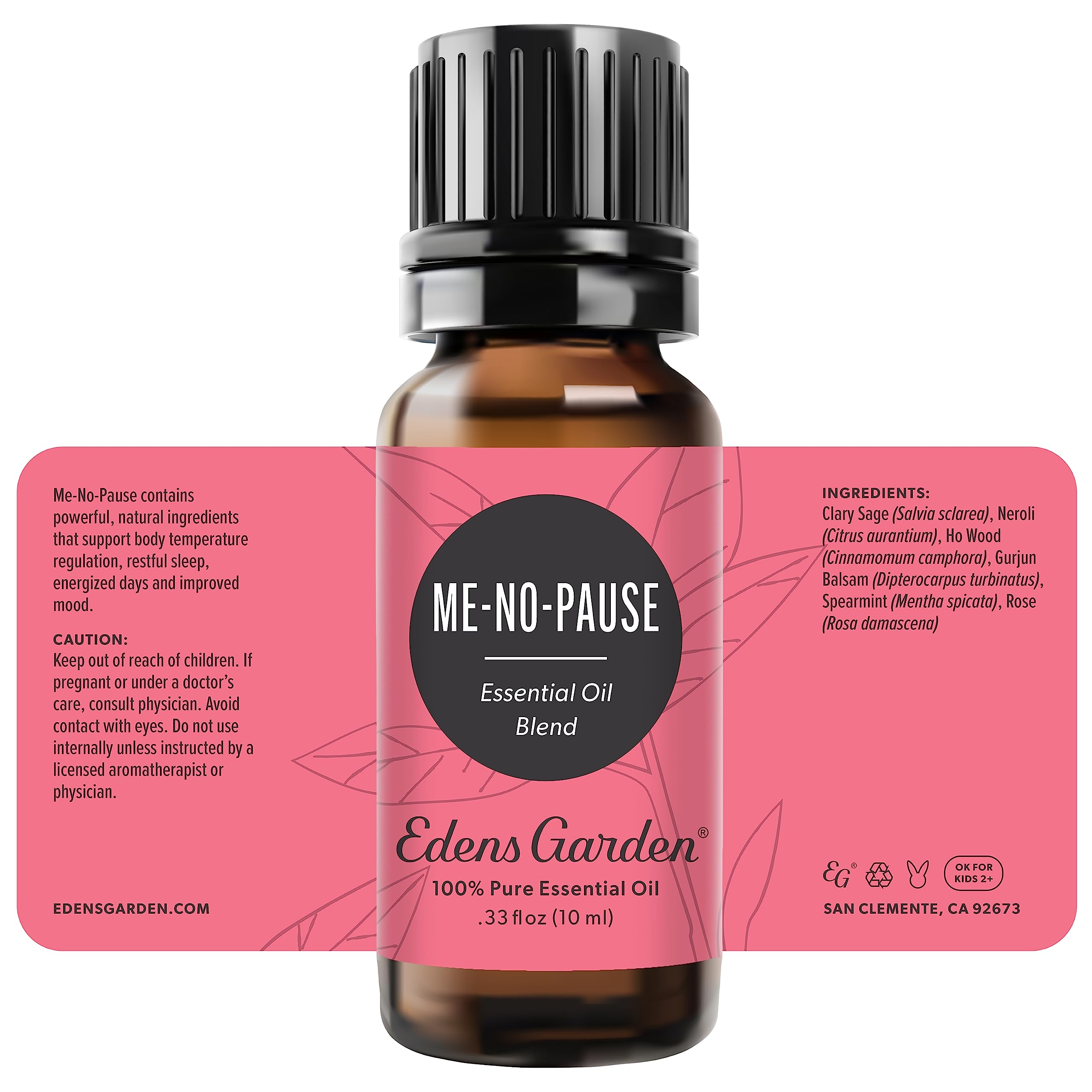 Usage ideas for Me-No-Pause: diffusion, topical application and baths