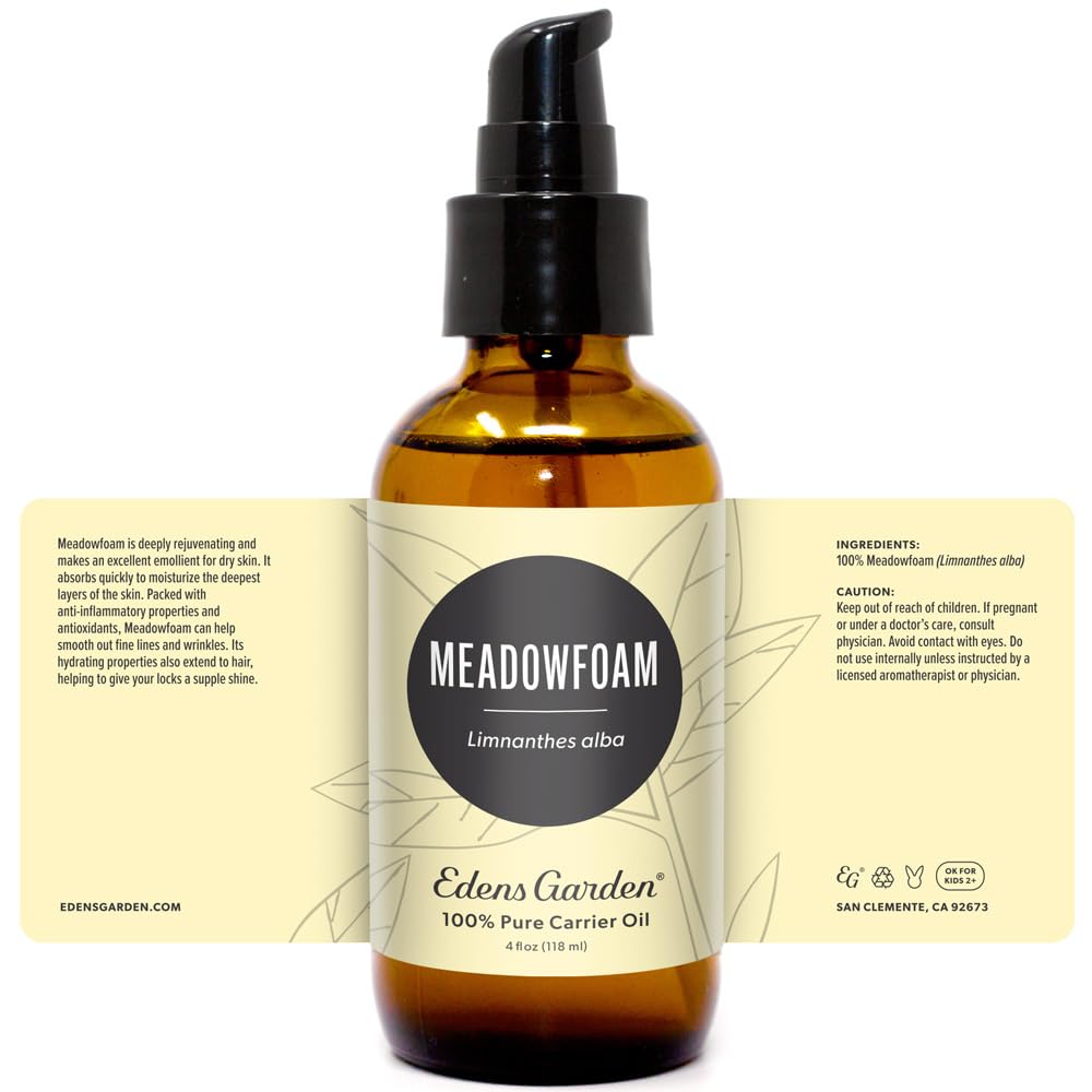 Edens Garden Meadowfoam Oil packaging box