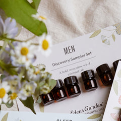 Edens Garden Men Essential Oils Discovery Sampler bottle 3 (.92 ml)
