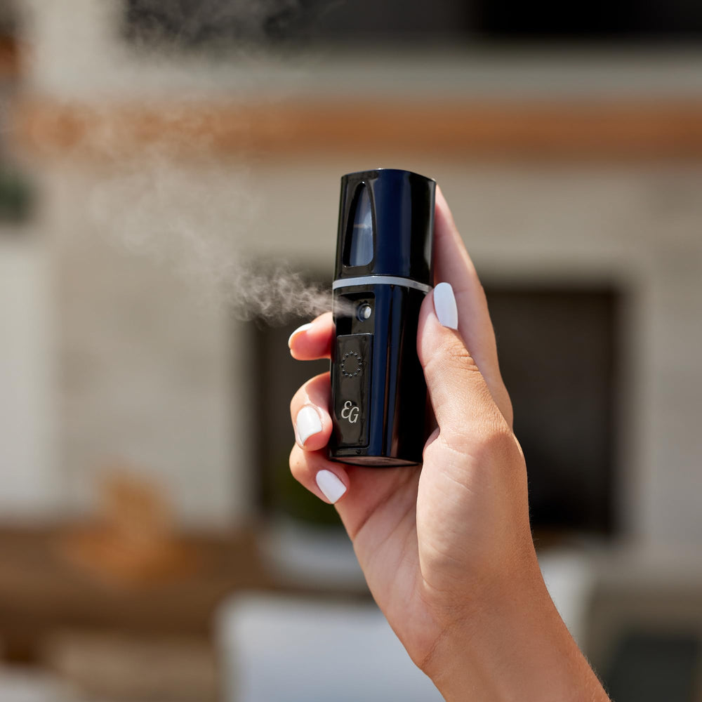 Edens Garden Mio Mist USB rechargeable diffuser for cord-free travel scent.