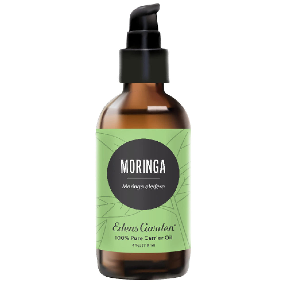 Edens Garden Moringa Carrier Oil bottle – 118 ml packaging