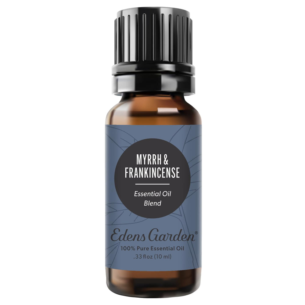 Edens Garden Myrrh & Frankincense essential oil blend bottle 10 ml