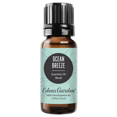Edens Garden Ocean Breeze essential oil bottle front 10 ml