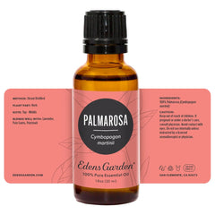 GC-MS report for Palmarosa essential oil